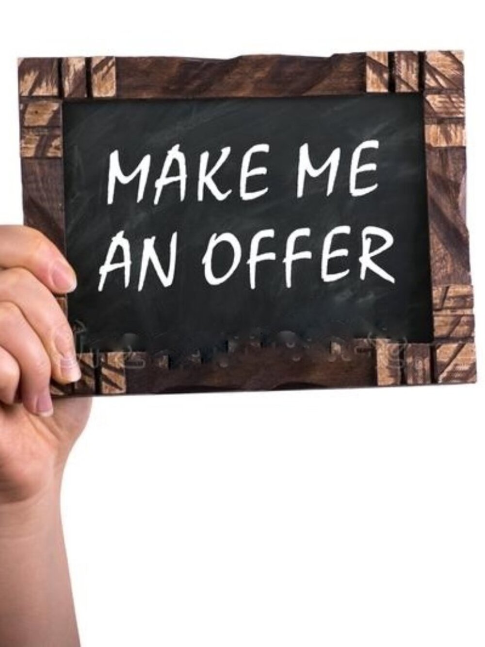 Make an offer.